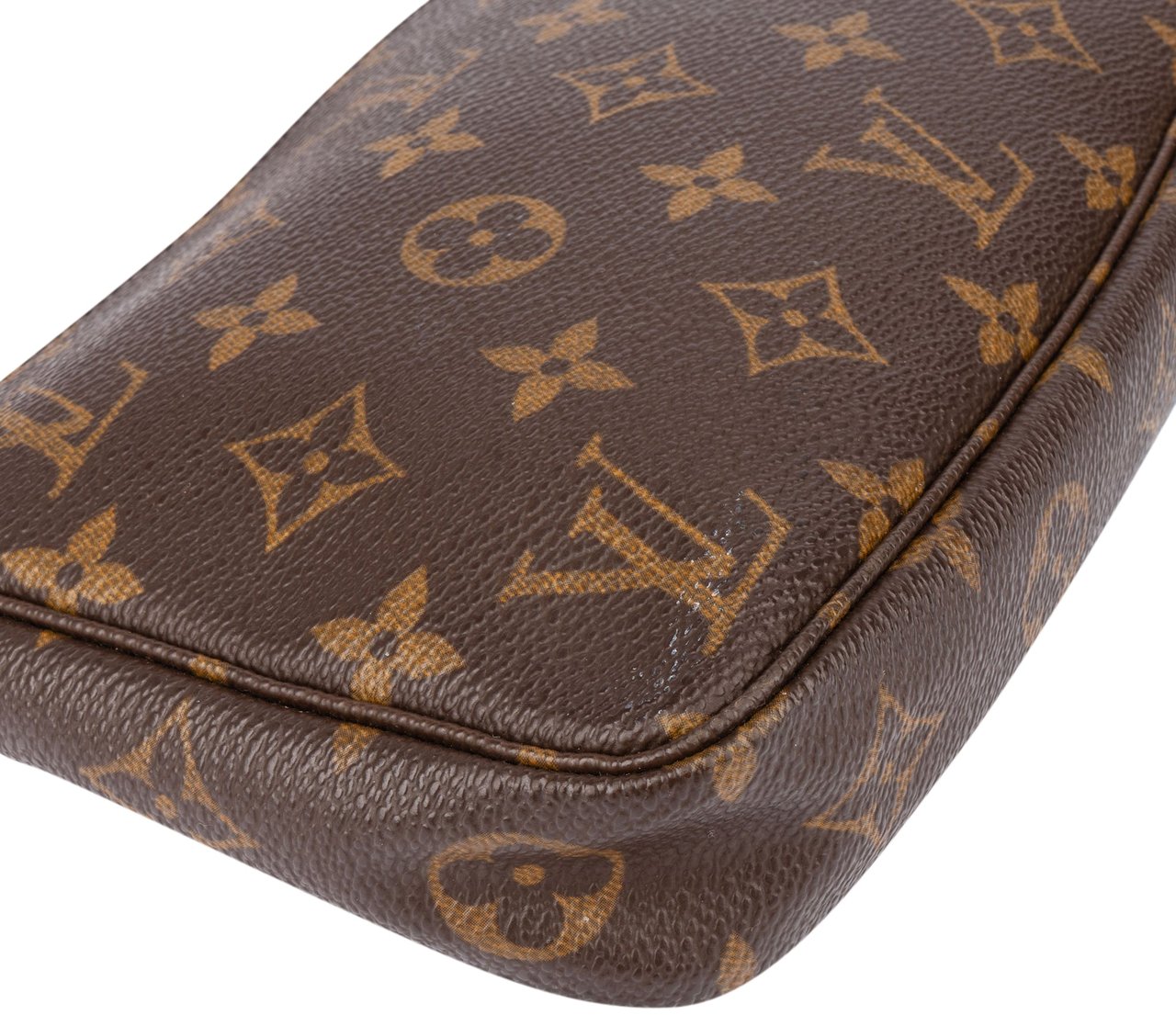 Louis Vuitton Louis Vuitton Canvas Monogram Pochette Accessoire Handbag Bruin