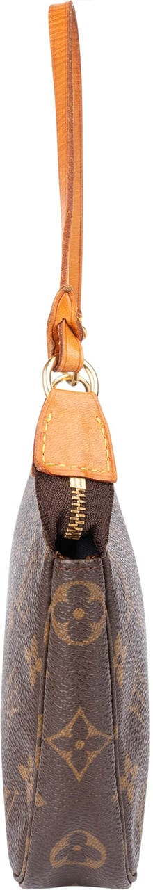 Louis Vuitton Louis Vuitton Canvas Monogram Pochette Accessoire Handbag Bruin