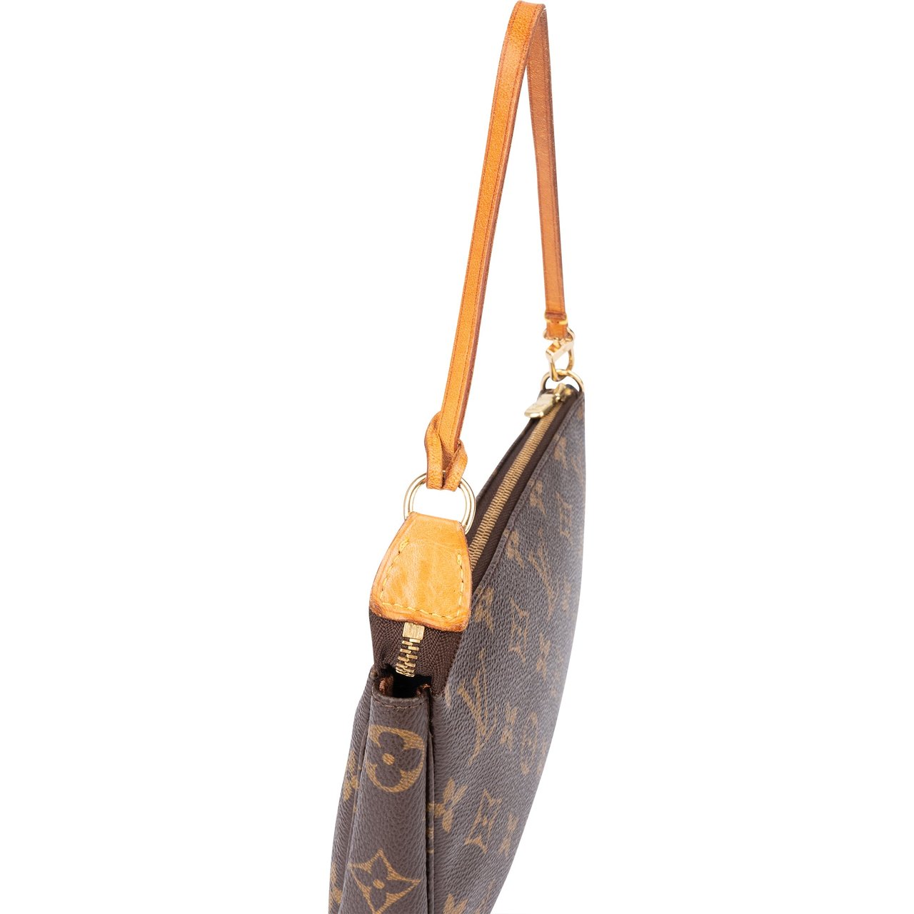 Louis Vuitton Louis Vuitton Canvas Monogram Pochette Accessoire Handbag Bruin