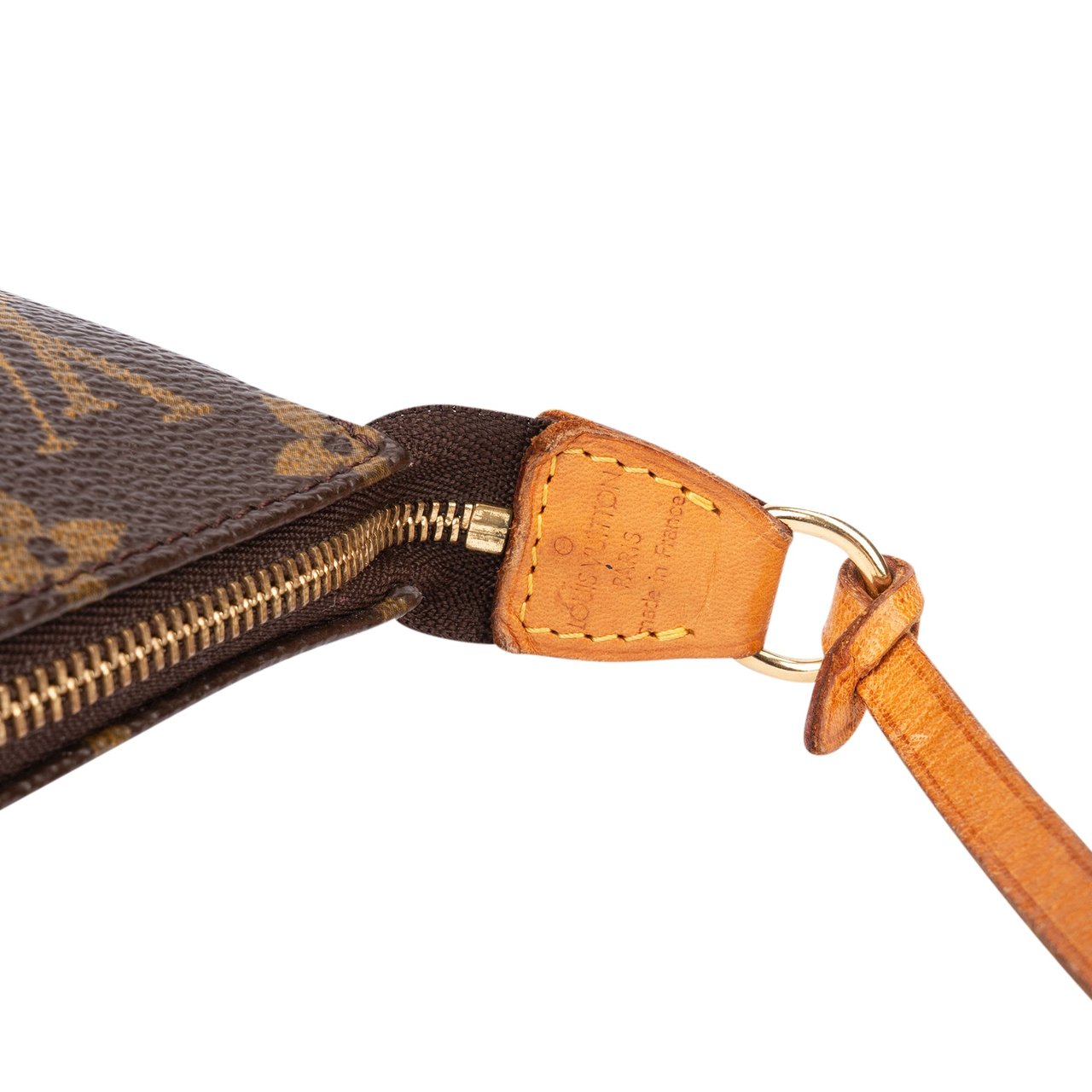 Louis Vuitton Louis Vuitton Canvas Monogram Pochette Accessoire Handbag Bruin