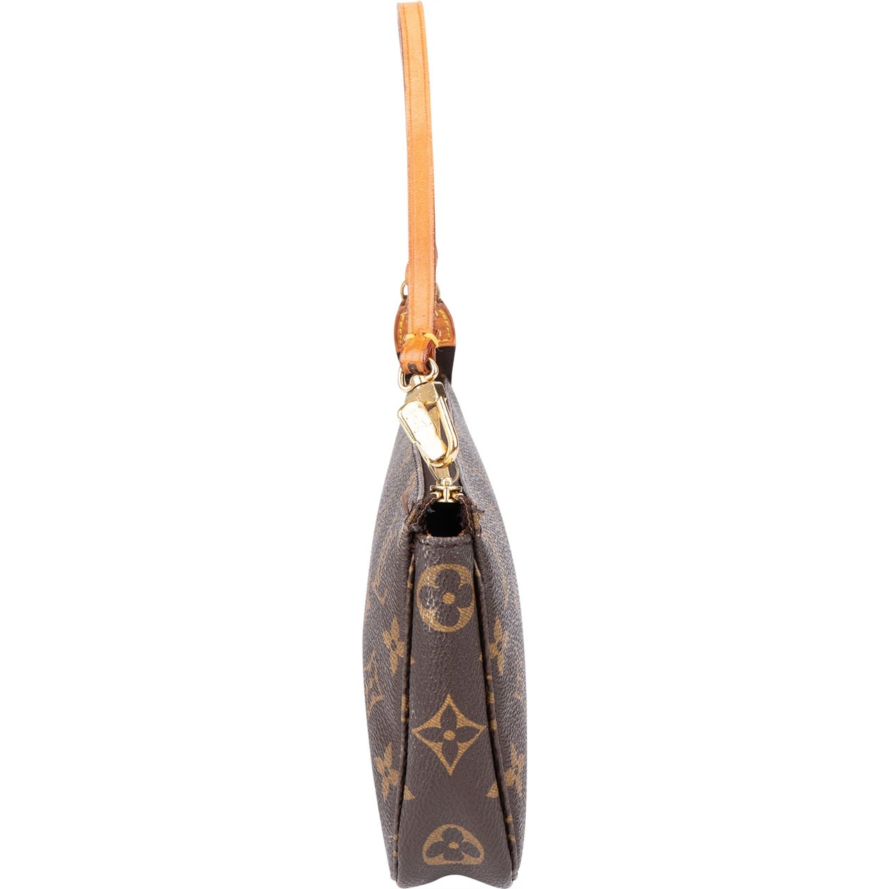 Louis Vuitton Louis Vuitton Canvas Monogram Pochette Accessoire Handbag Bruin