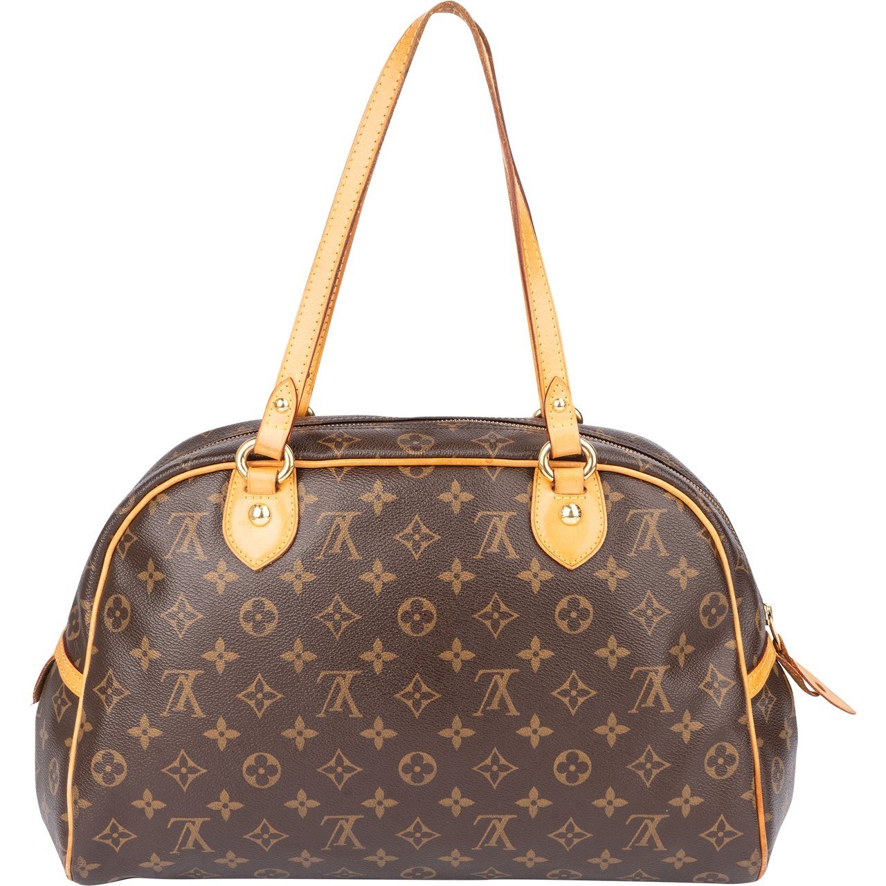 Louis Vuitton Louis Vuitton Canvas Monogram Montorgueil GM Handbag Bruin