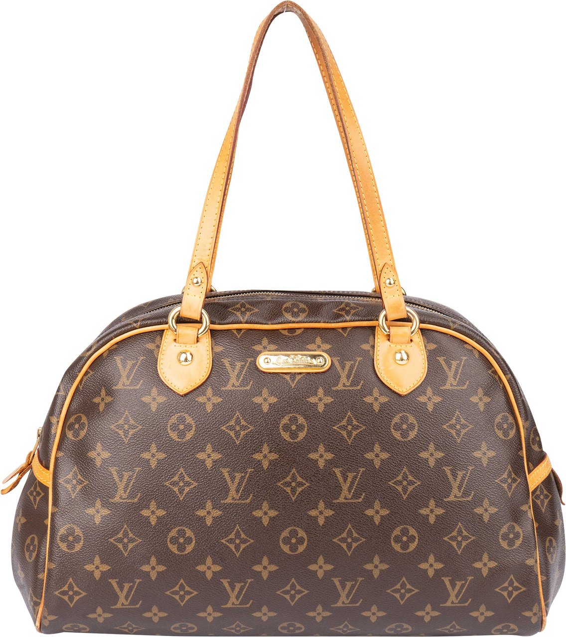 Louis Vuitton Louis Vuitton Canvas Monogram Montorgueil GM Handbag Bruin