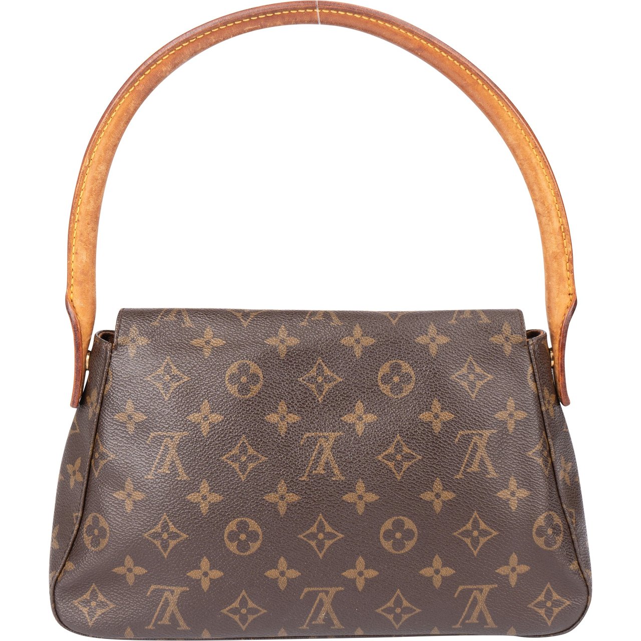 Louis Vuitton Louis Vuitton Canvas Monogram Looping PM Shoulder Bag Bruin