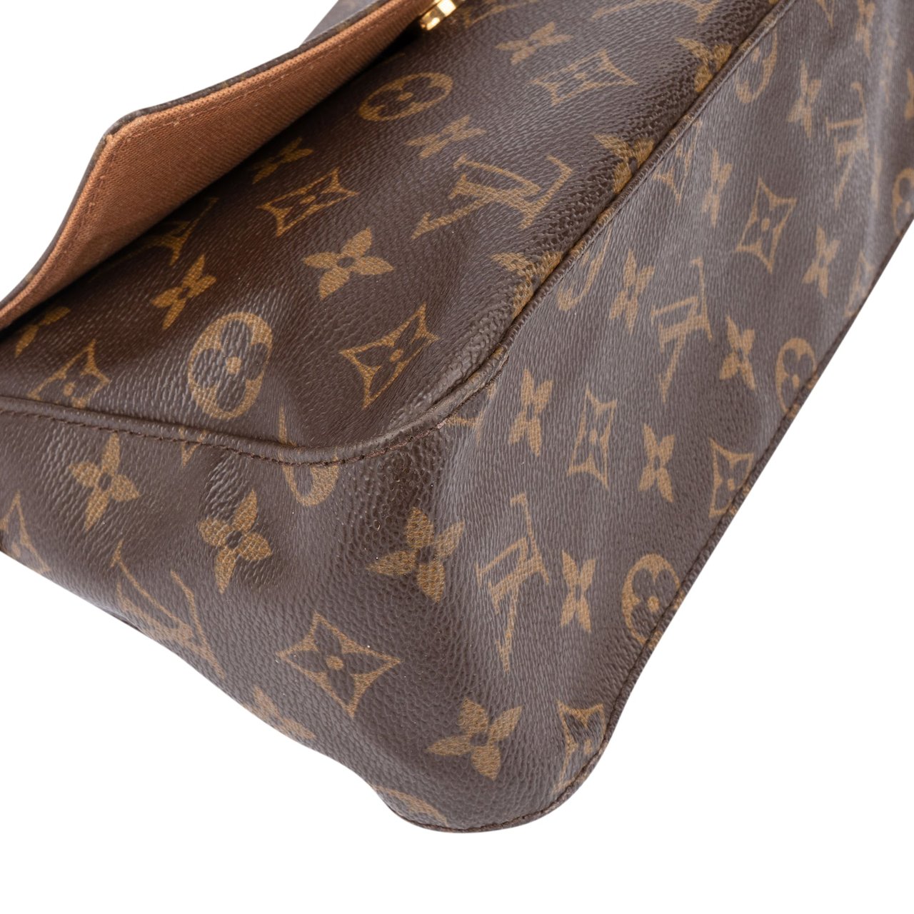 Louis Vuitton Louis Vuitton Canvas Monogram Looping PM Shoulder Bag Bruin