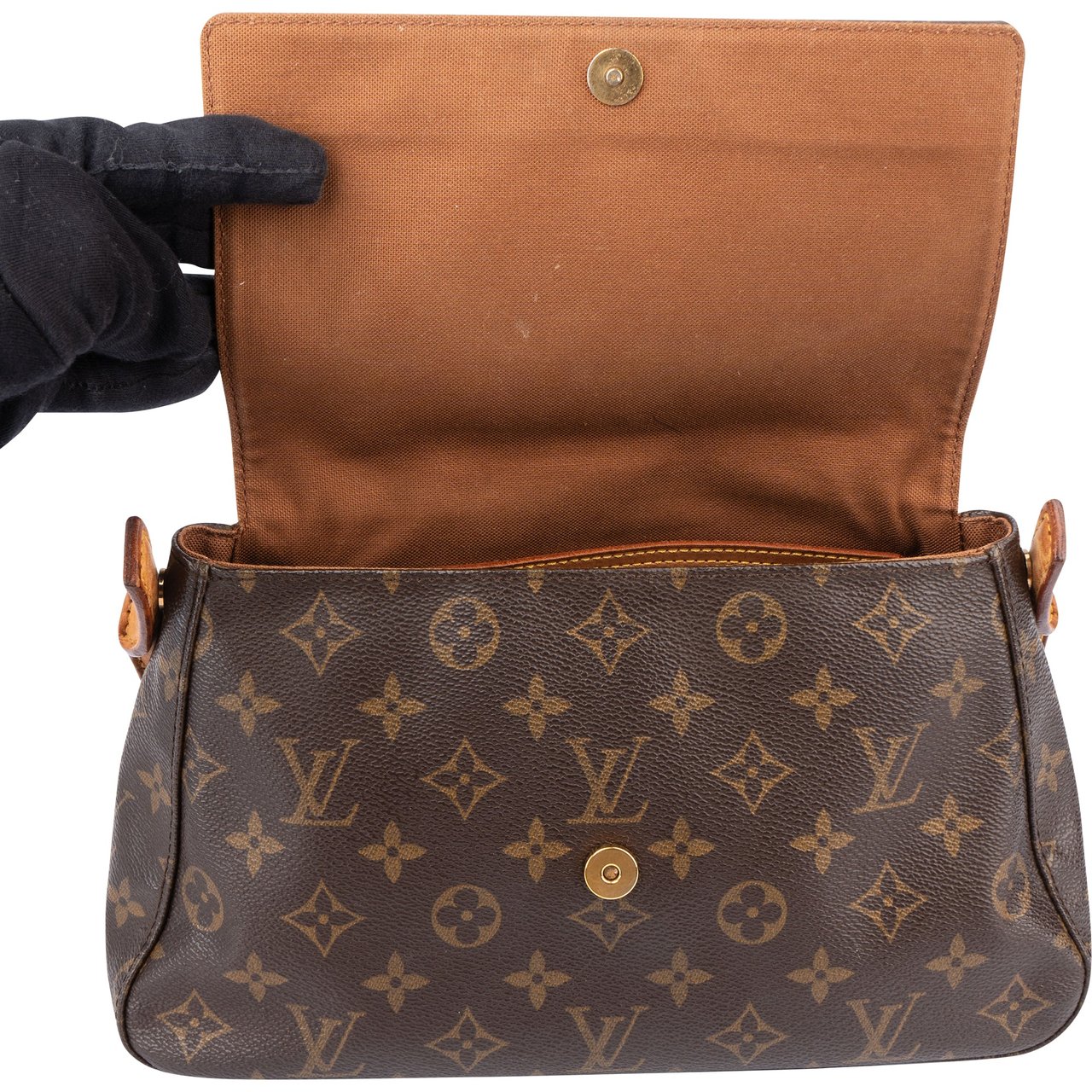 Louis Vuitton Louis Vuitton Canvas Monogram Looping PM Shoulder Bag Bruin