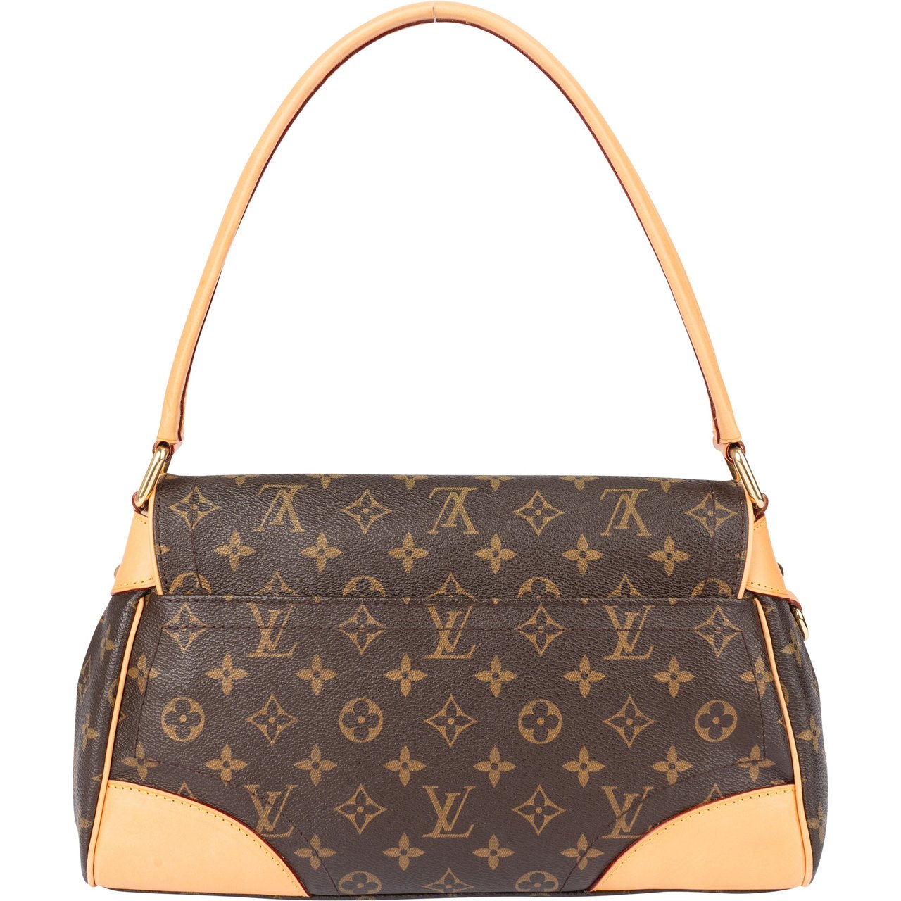 Louis Vuitton Louis Vuitton Canvas Monogram Beverly MM Shoulder Bag Bruin