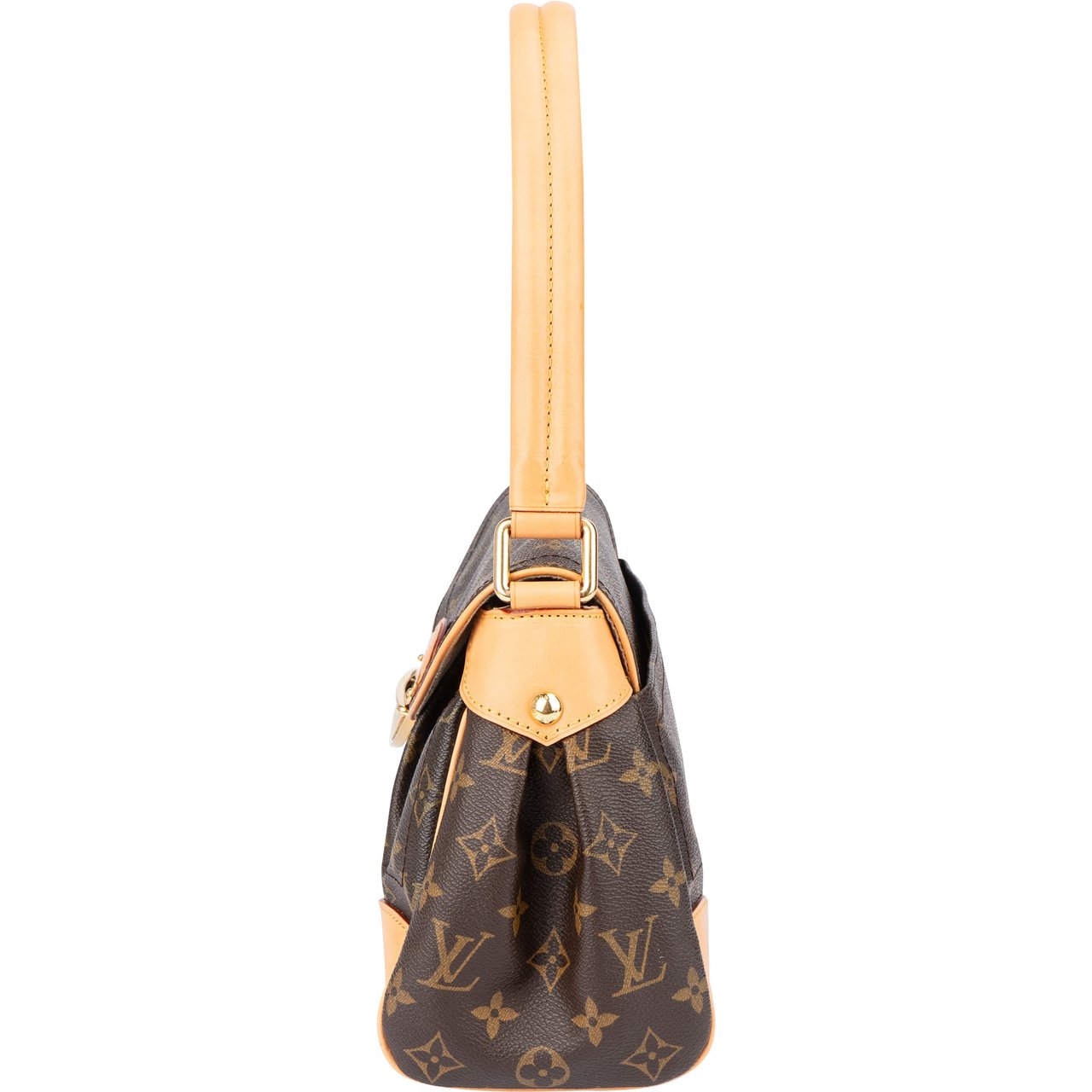 Louis Vuitton Louis Vuitton Canvas Monogram Beverly MM Shoulder Bag Bruin