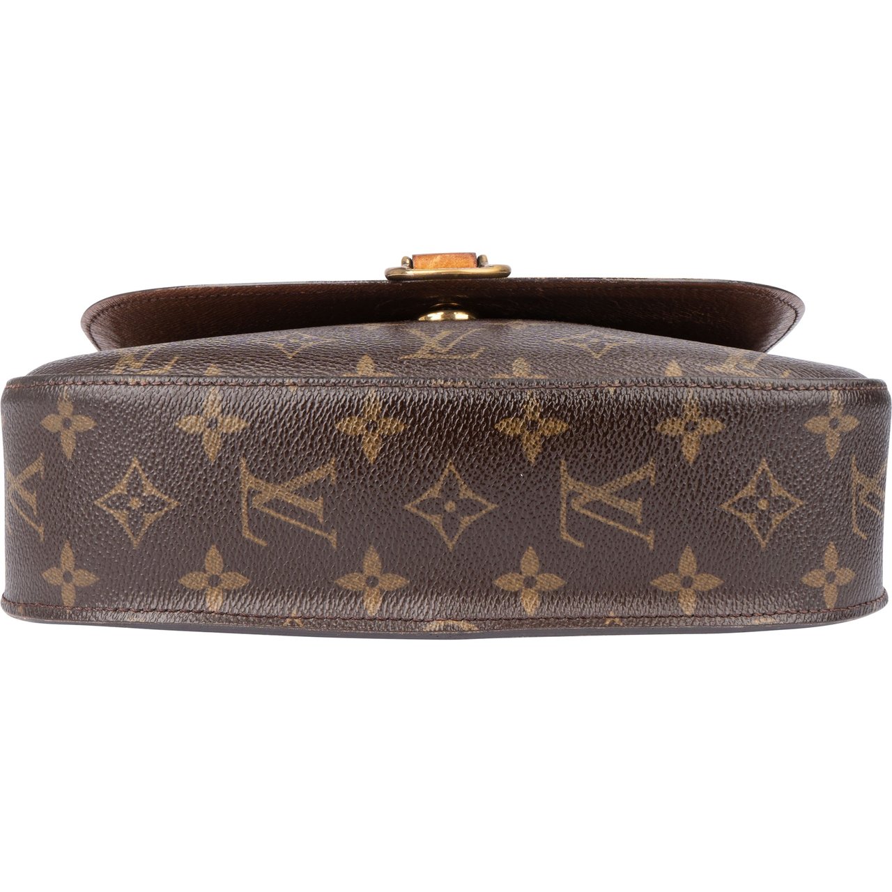 Louis Vuitton Louis Vuitton Canvas Monogram Saint Cloud GM Crossbody Bag Bruin