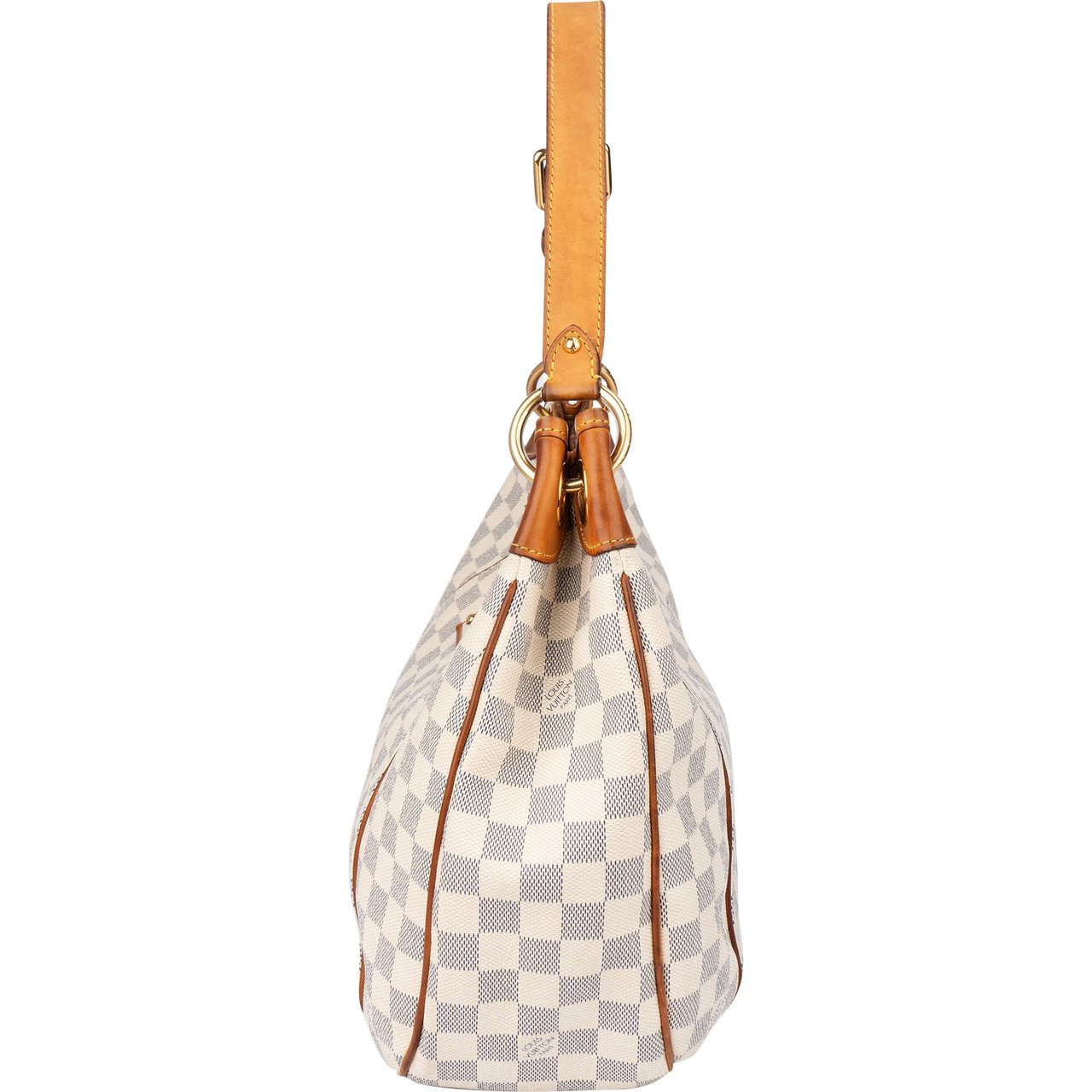 Louis Vuitton Louis Vuitton Canvas Monogram Galliera PM Handbag Wit