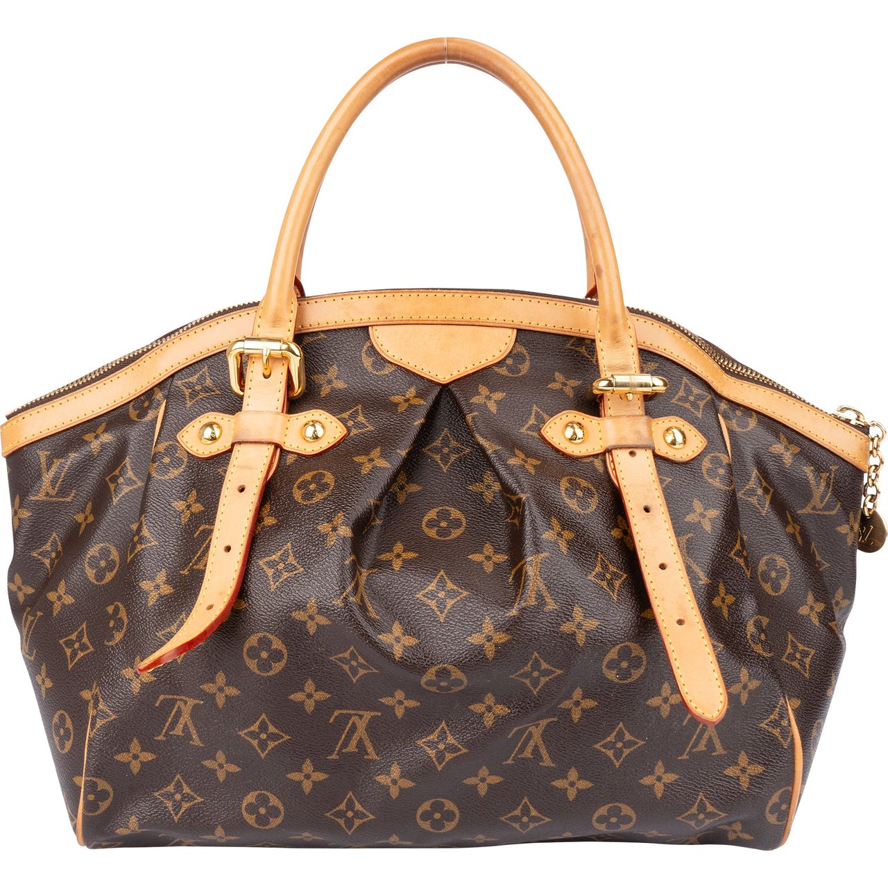 Louis Vuitton Louis Vuitton Canvas Monogram Tivoli GM Handbag Bruin