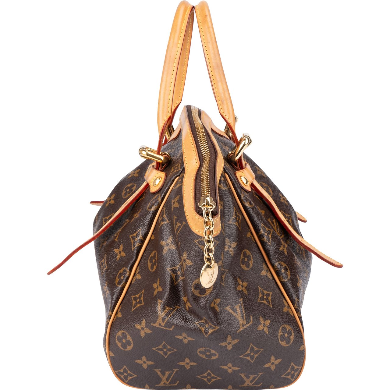 Louis Vuitton Louis Vuitton Canvas Monogram Tivoli GM Handbag Bruin