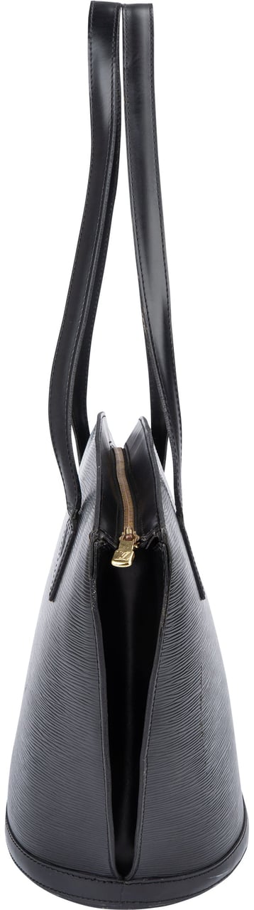 Louis Vuitton Louis Vuitton Noir Epi Leather Saint Jacques Shoulder Bag Zwart