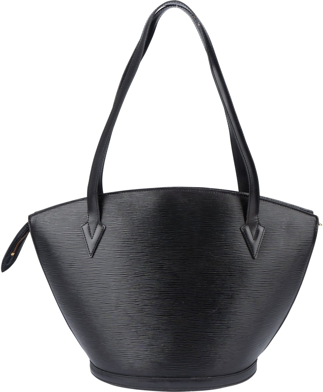 Louis Vuitton Louis Vuitton Noir Epi Leather Saint Jacques Shoulder Bag Zwart