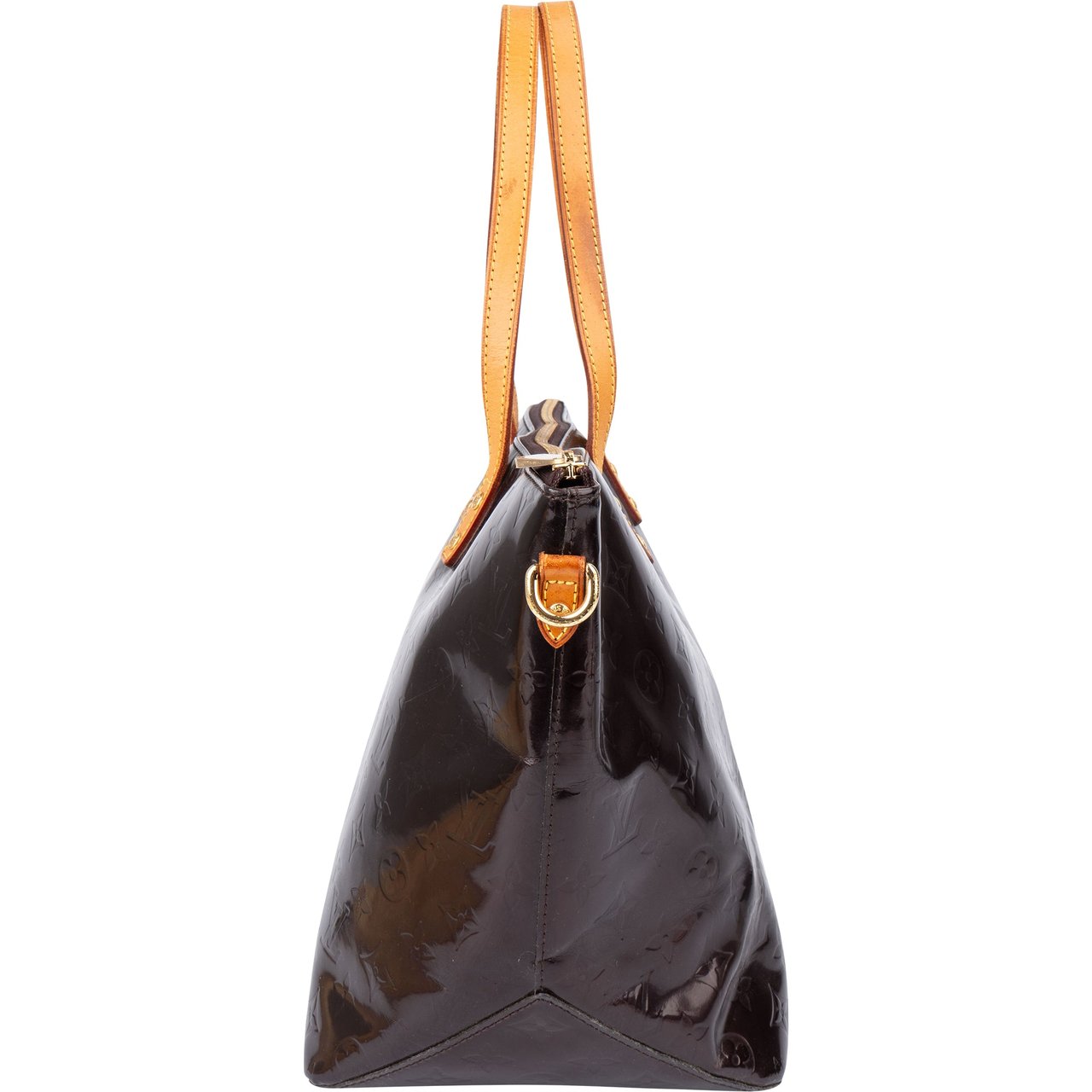 Louis Vuitton Louis Vuitton Vernis Monogram Bellevue Handbag Paars