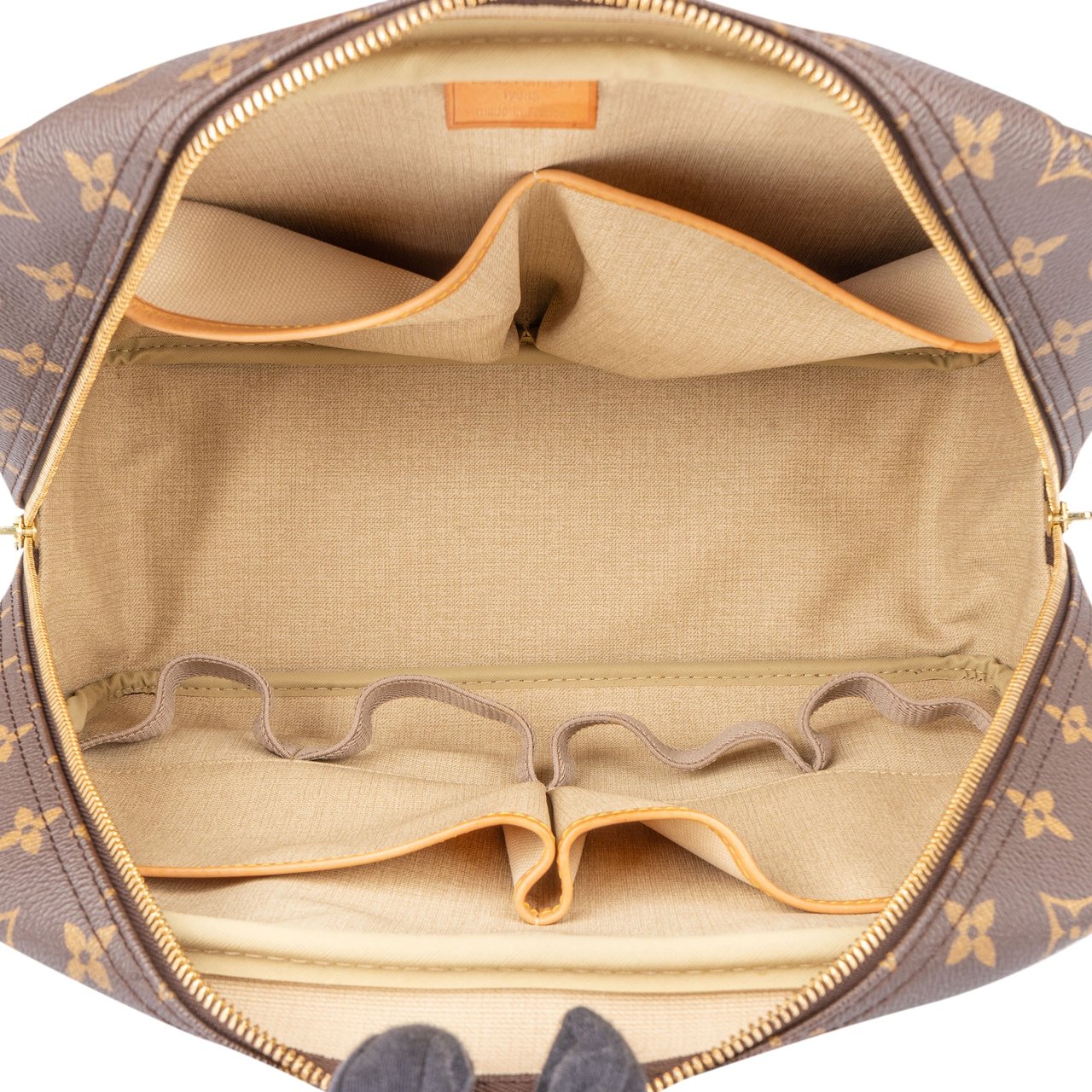 Louis Vuitton Louis Vuitton Canvas Monogram Deauville Handbag Bruin