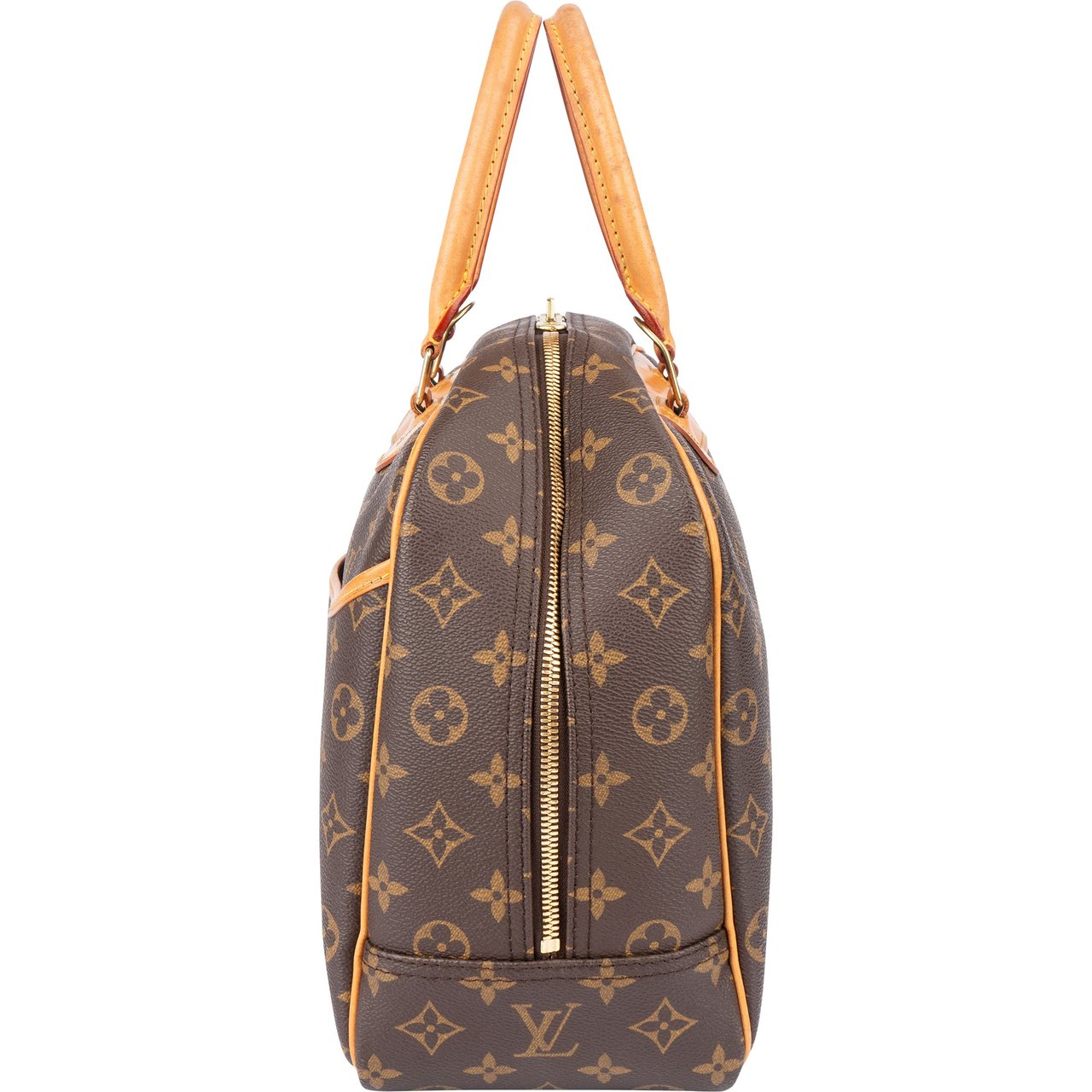 Louis Vuitton Louis Vuitton Canvas Monogram Deauville Handbag Bruin