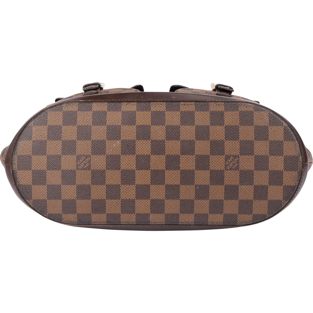 Louis Vuitton Louis Vuitton Damier Ebene Monogram Manosque GM Handbag Bruin