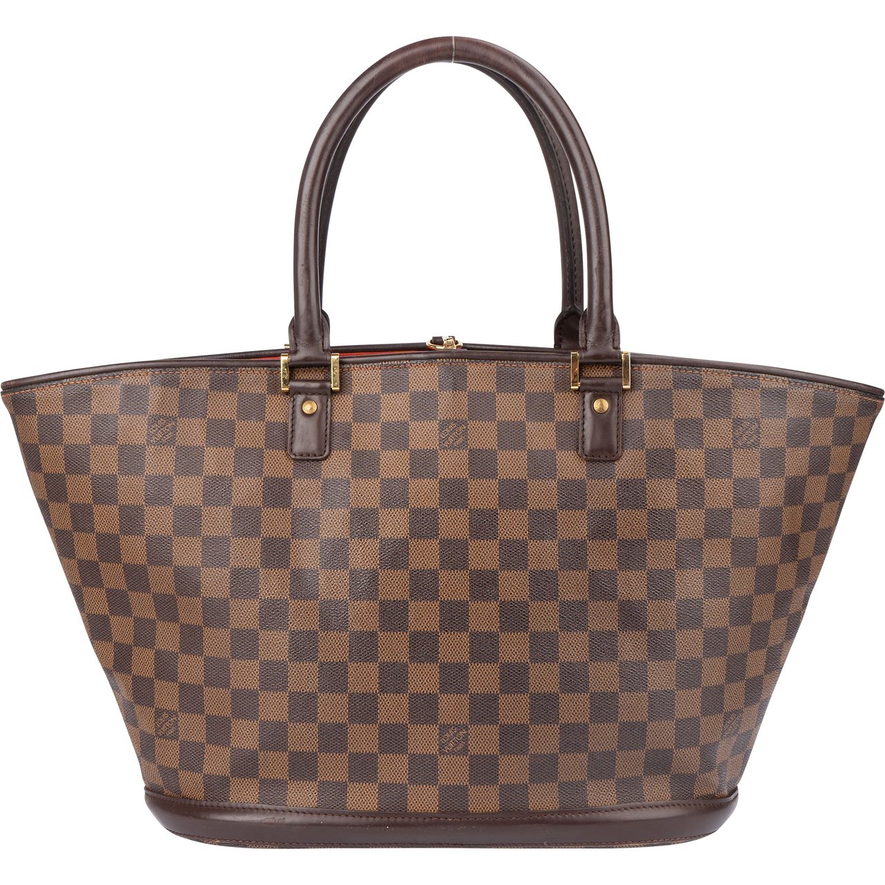 Louis Vuitton Louis Vuitton Damier Ebene Monogram Manosque GM Handbag Bruin