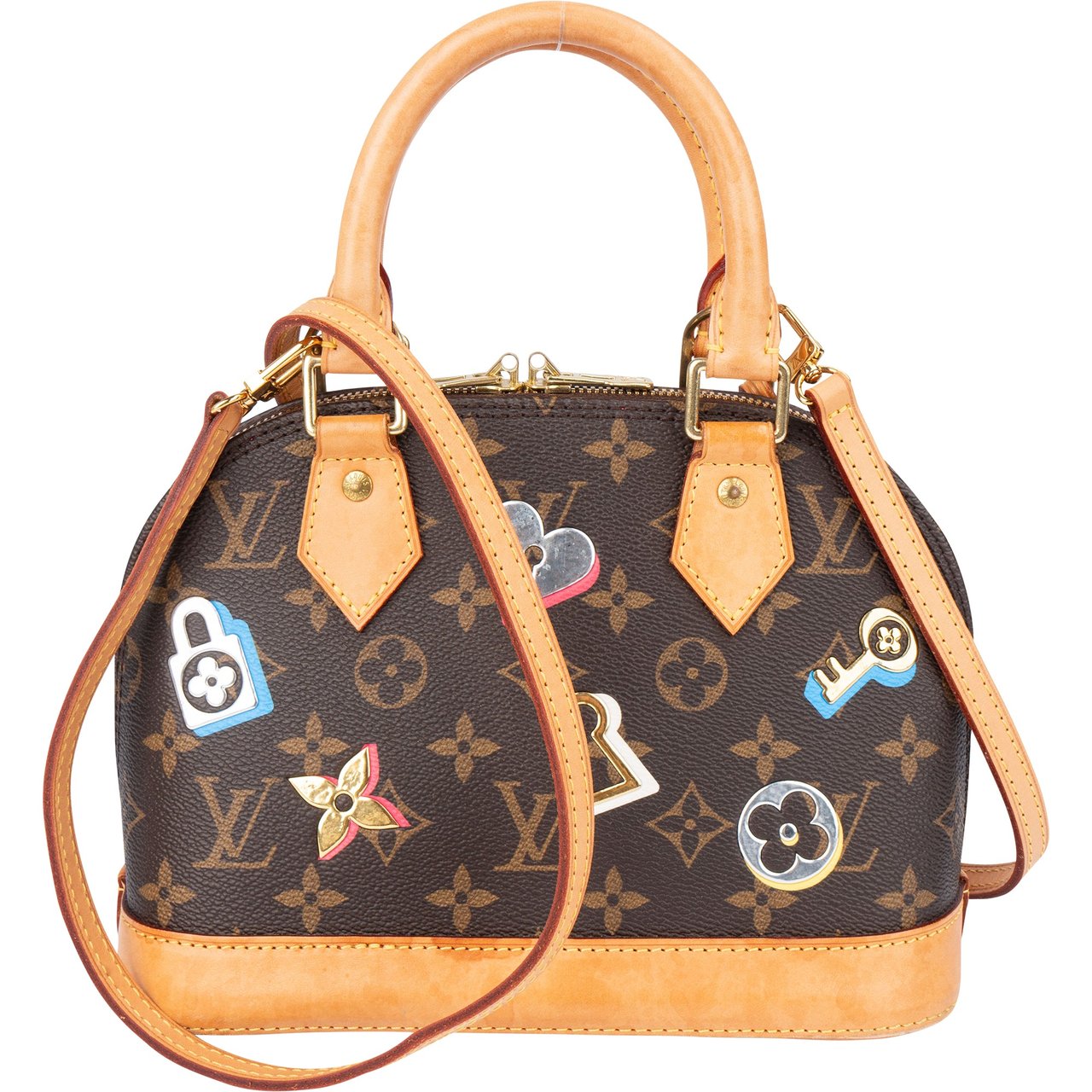 Louis Vuitton Louis Vuitton Limited Love Alma BB Handbag Bruin
