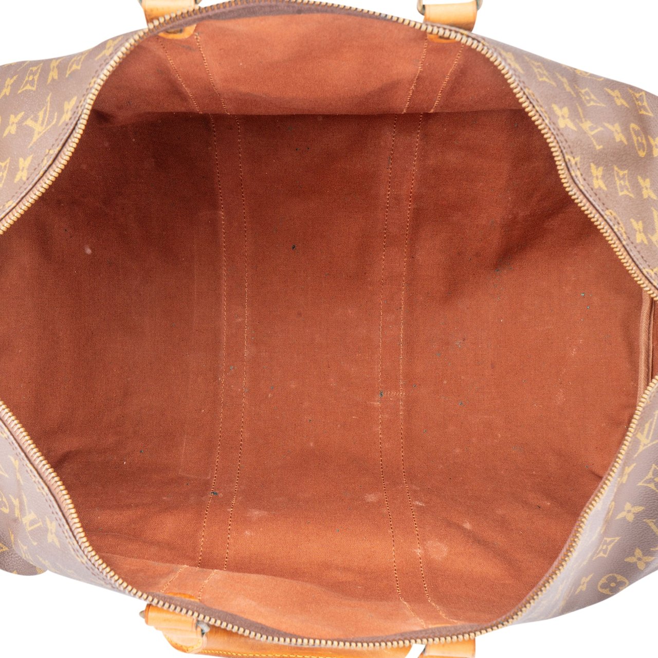 Louis Vuitton Louis Vuitton Canvas Monogram Keepall 55 Bandouliere Bruin