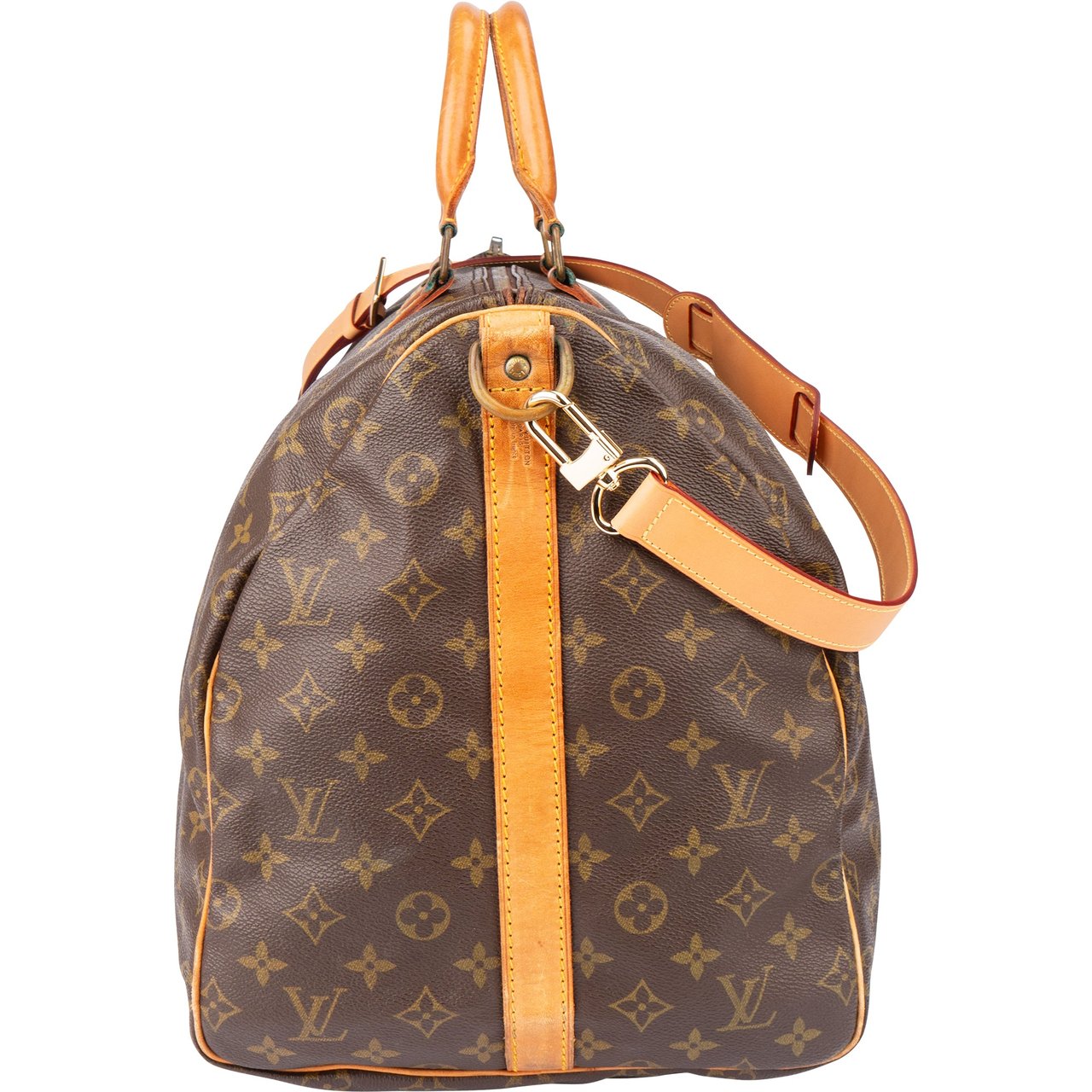 Louis Vuitton Louis Vuitton Canvas Monogram Keepall 55 Bandouliere Bruin