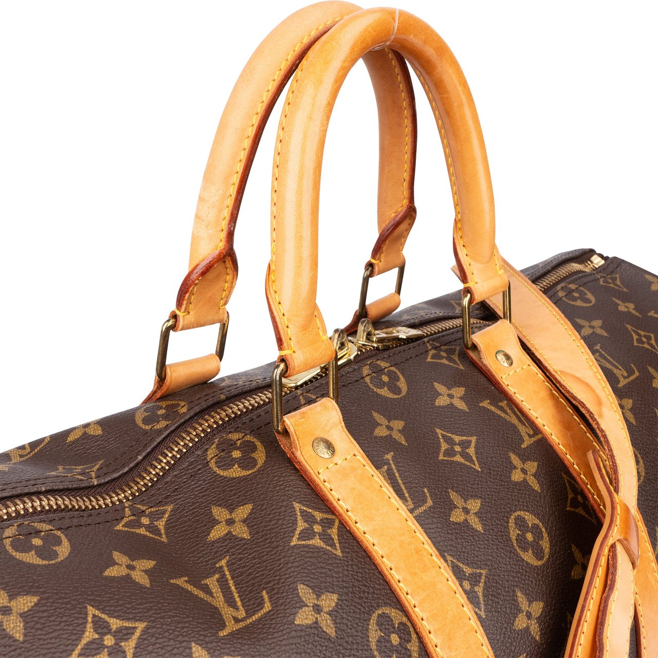 Louis Vuitton Louis Vuitton Canvas Monogram Keepall 45 Bandouliere Bruin