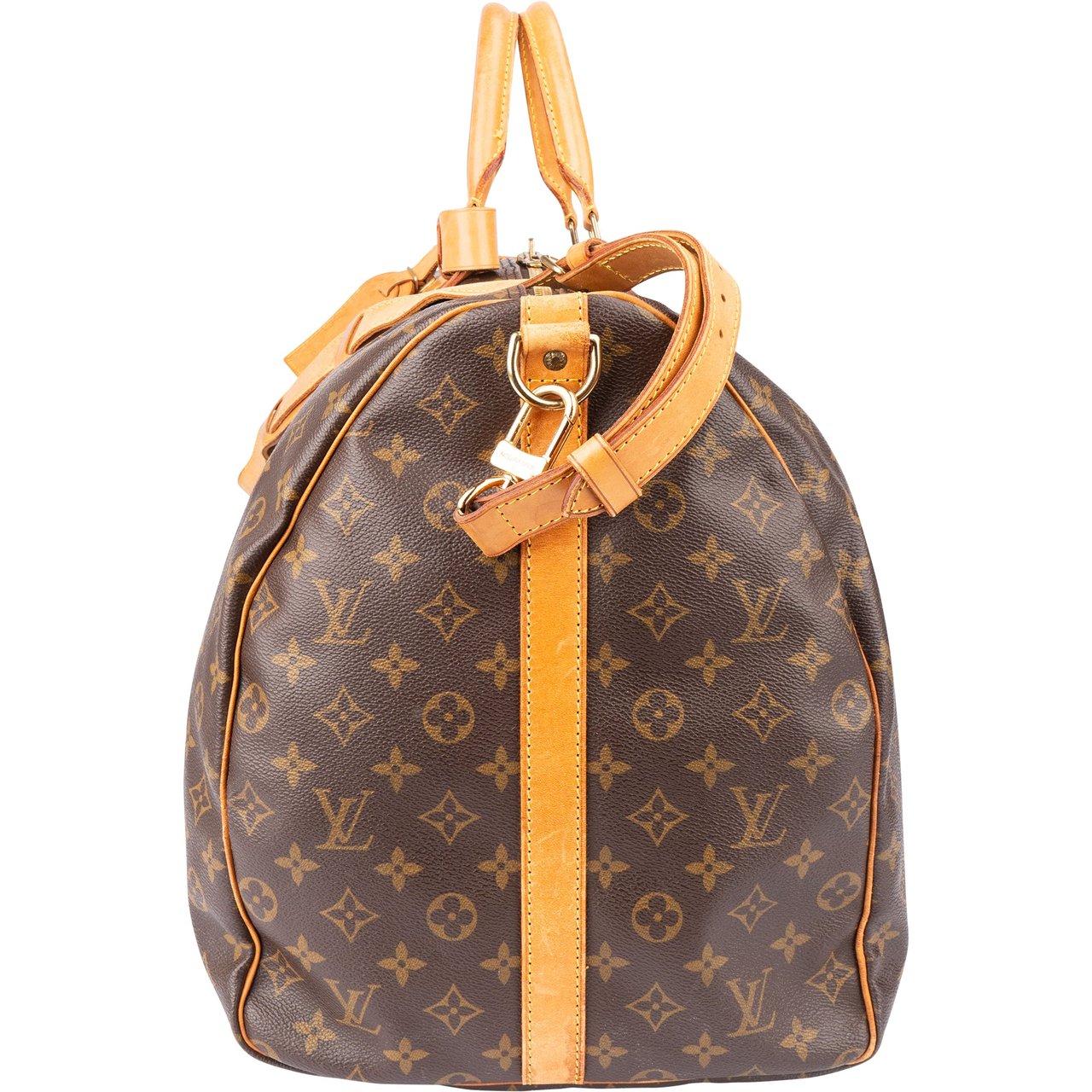 Louis Vuitton Louis Vuitton Canvas Monogram Keepall 60 Bandouliere Bruin
