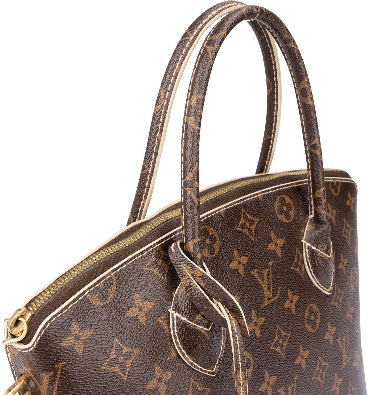 Louis Vuitton Louis Vuitton Limited Canvas Monogram Automne Hiver Lockit Handbag Bruin