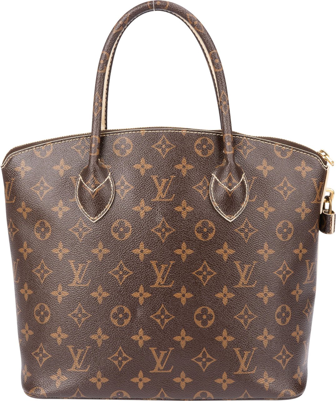 Louis Vuitton Louis Vuitton Limited Canvas Monogram Automne Hiver Lockit Handbag Bruin