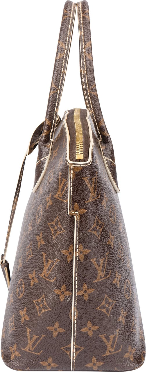 Louis Vuitton Louis Vuitton Limited Canvas Monogram Automne Hiver Lockit Handbag Bruin