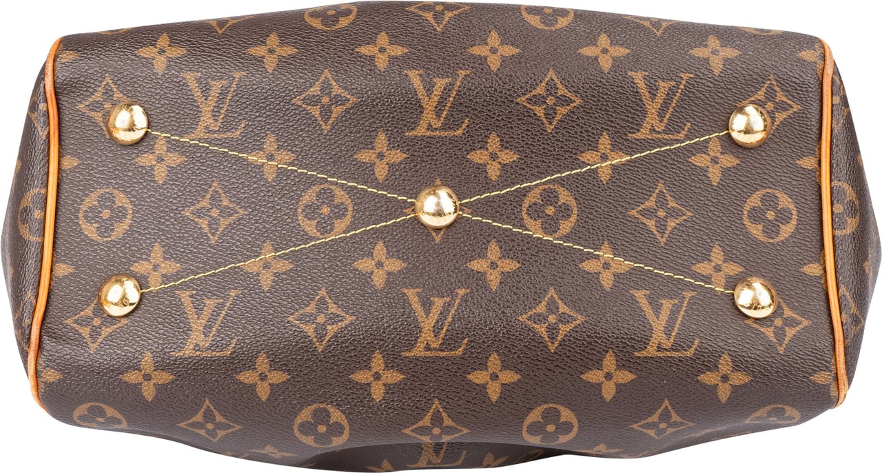 Louis Vuitton Louis Vuitton Canvas Monogram Tivoli PM Handbag Bruin