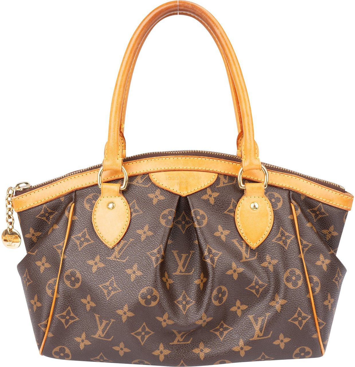 Louis Vuitton Louis Vuitton Canvas Monogram Tivoli PM Handbag Bruin