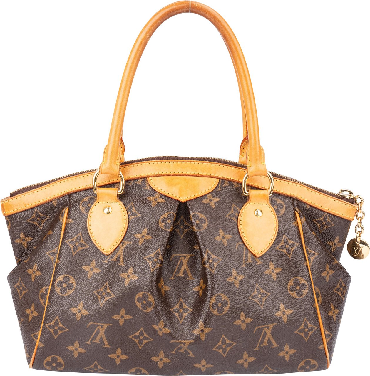 Louis Vuitton Louis Vuitton Canvas Monogram Tivoli PM Handbag Bruin
