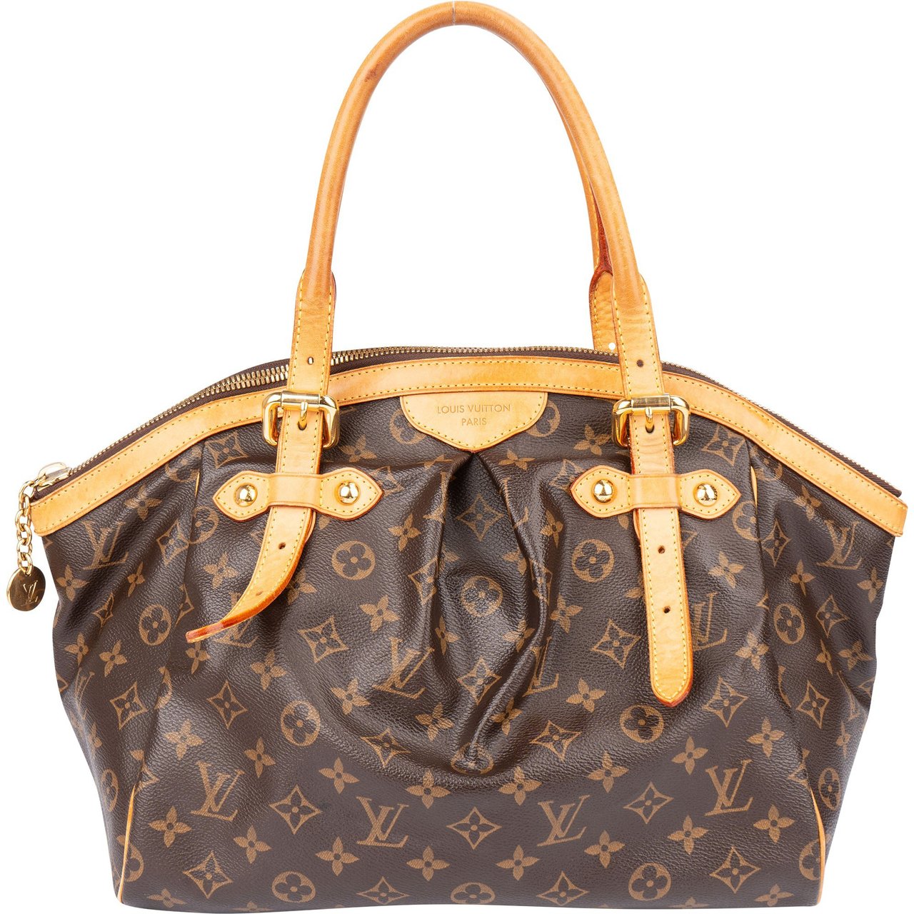 Louis Vuitton Louis Vuitton Canvas Monogram Tivoli GM Handbag Bruin