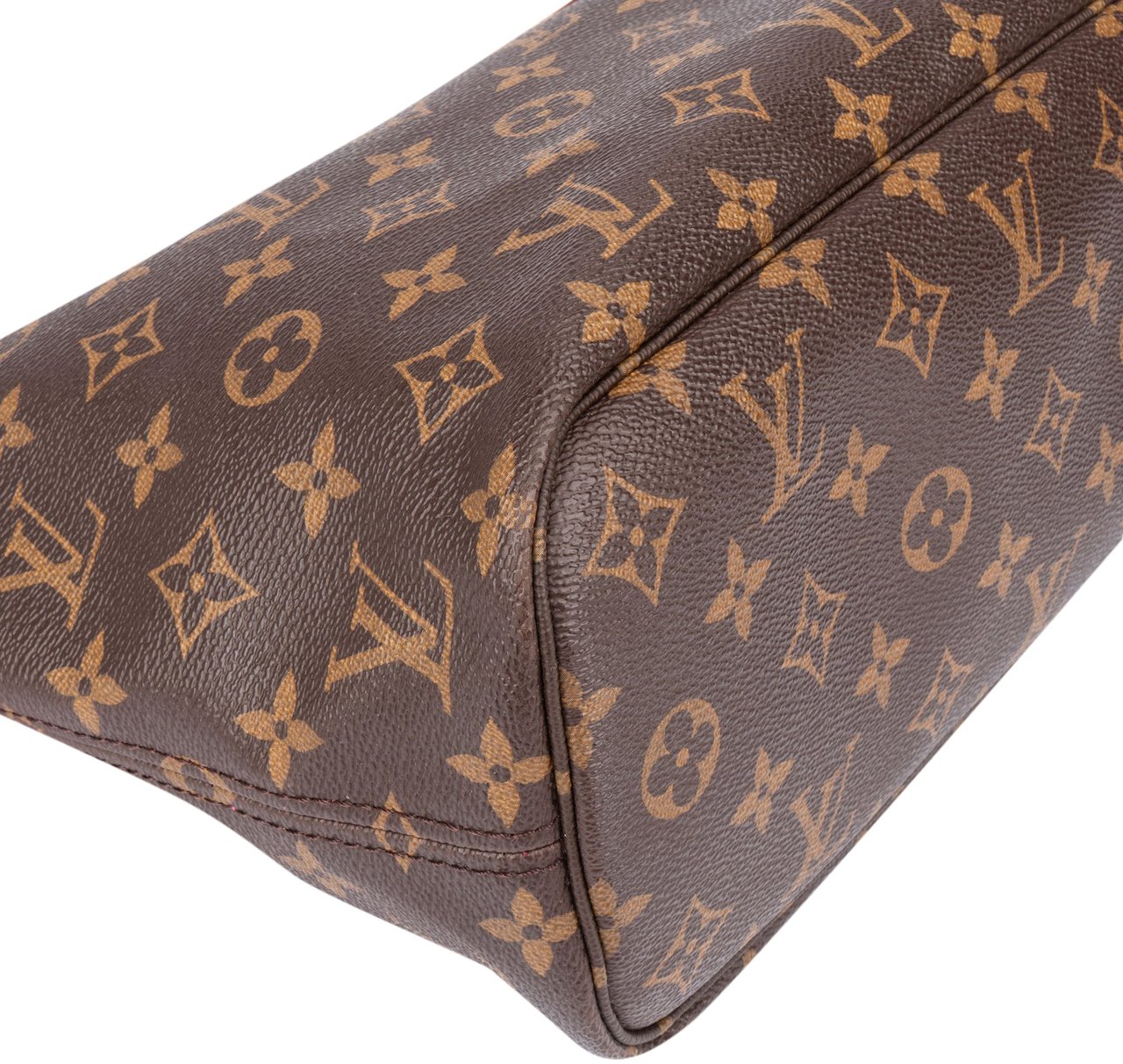 Louis Vuitton Louis Vuitton Canvas Monogram Neverfull PM Handbag Bruin