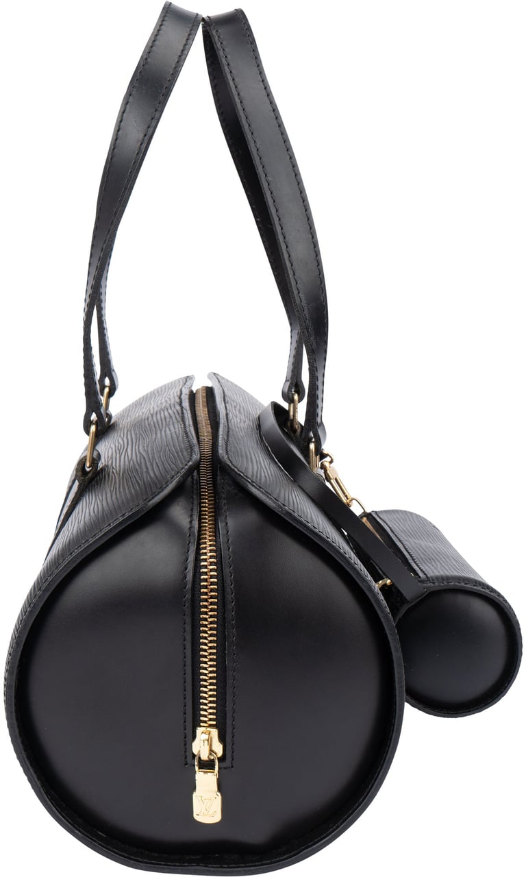 Louis Vuitton Louis Vuitton Noir Epi Leather Soufflot Set Handbag Bruin