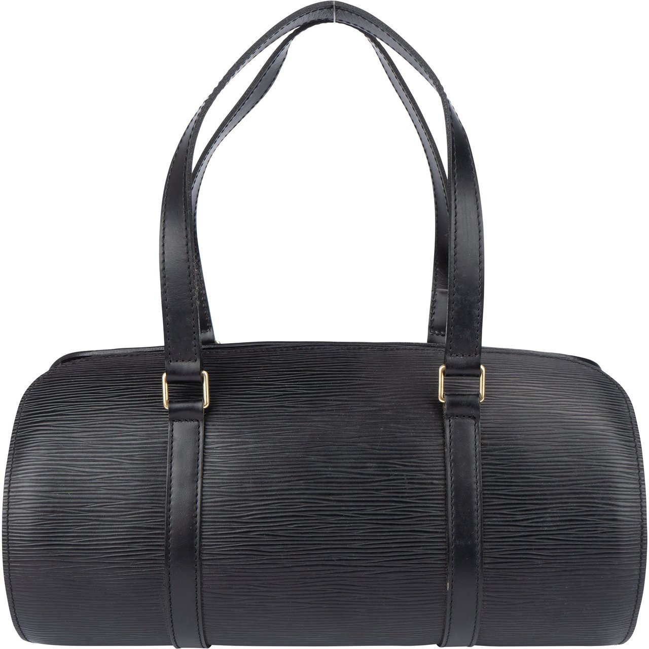 Louis Vuitton Louis Vuitton Noir Epi Leather Soufflot Set Handbag Bruin