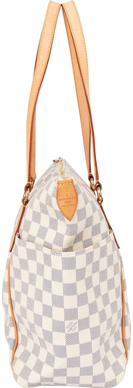 Louis Vuitton Louis Vuitton Damier Azur Monogram Totally GM Shoulder Bag Wit