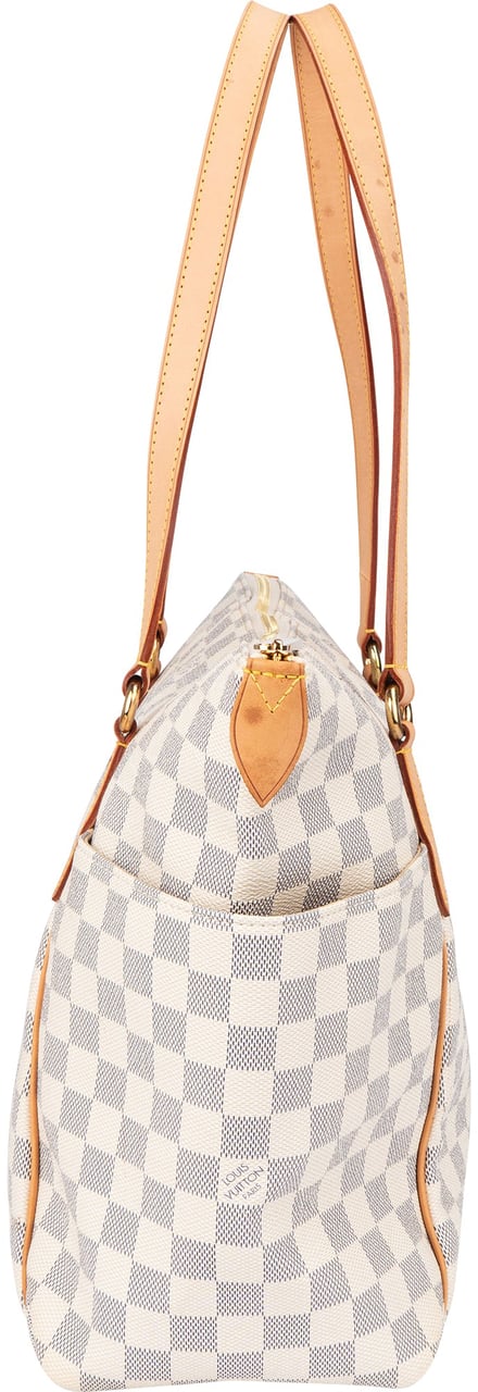 Louis Vuitton Louis Vuitton Damier Azur Monogram Totally GM Shoulder Bag Wit