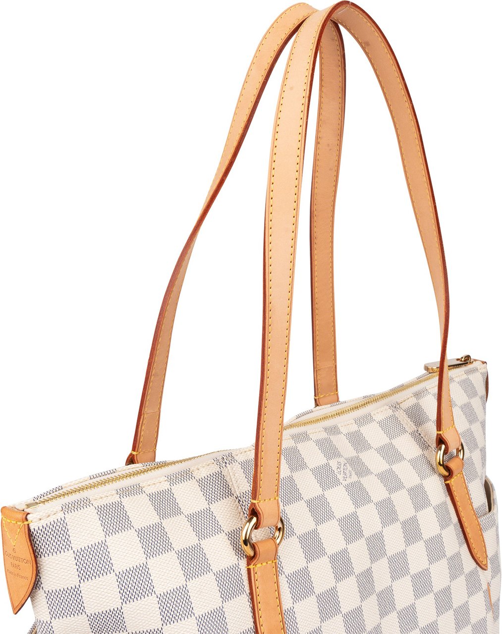 Louis Vuitton Louis Vuitton Damier Azur Monogram Totally GM Shoulder Bag Wit