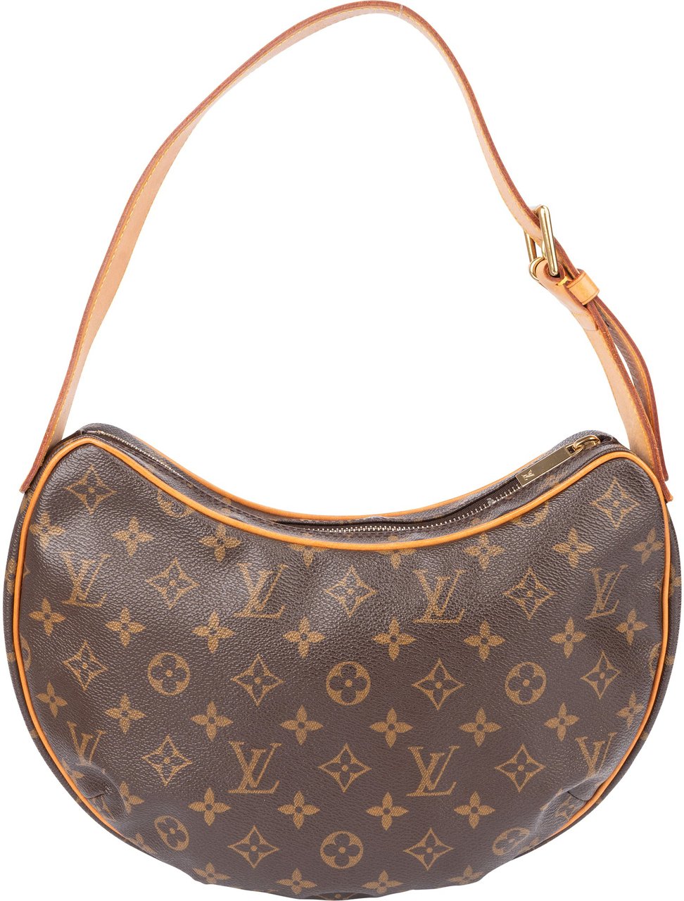 Louis Vuitton Louis Vuitton Canvas Monogram Croissant MM Shoulder Bag Bruin