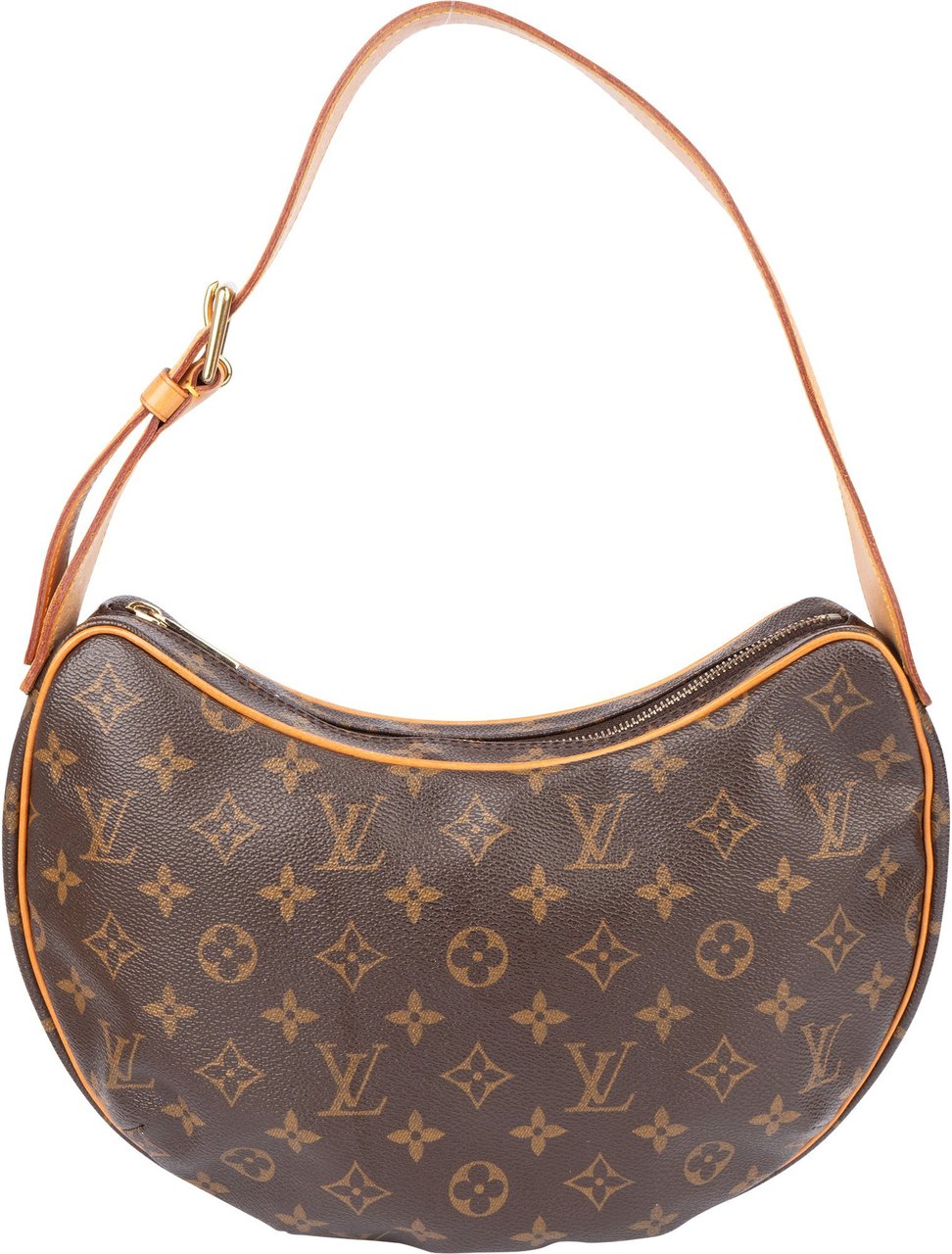 Louis Vuitton Louis Vuitton Canvas Monogram Croissant MM Shoulder Bag Bruin