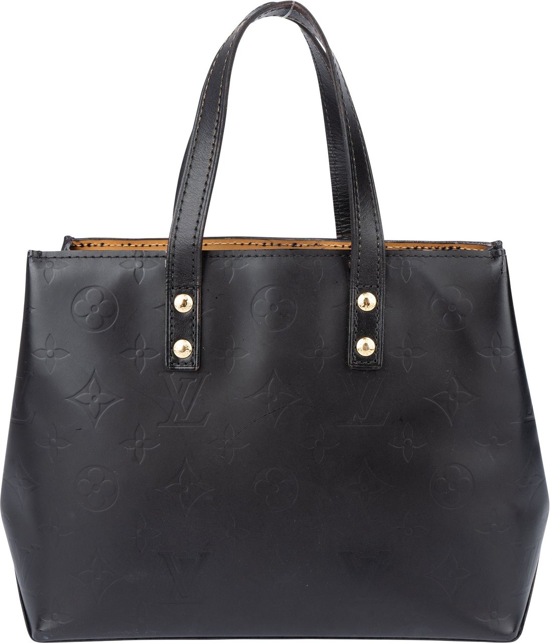 Louis Vuitton Louis Vuitton Vernis Monogram Reade PM Handbag Zwart