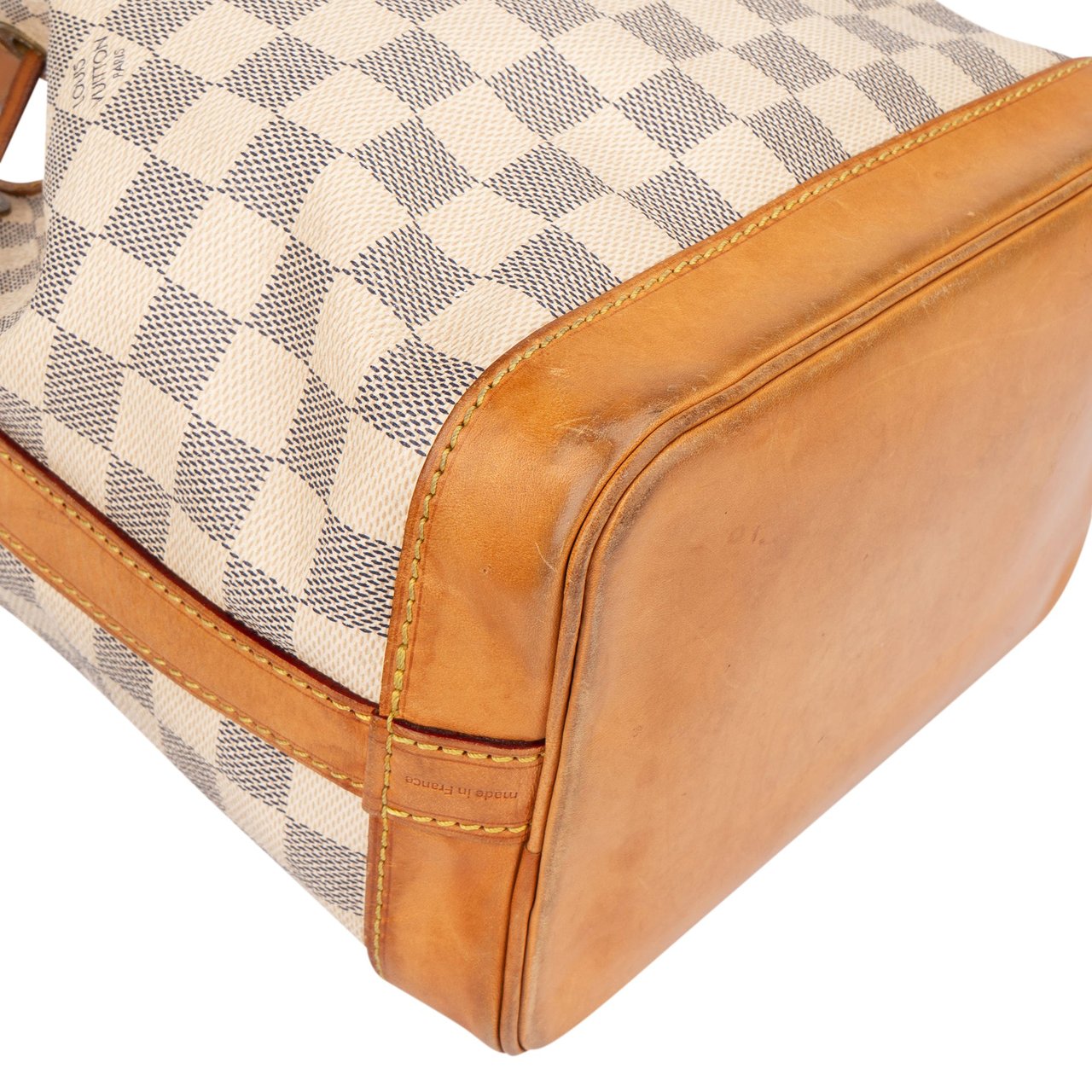 Louis Vuitton Louis Vuitton Damier Azur Monogram Sac Noe Petit NM Crossbody bag Wit