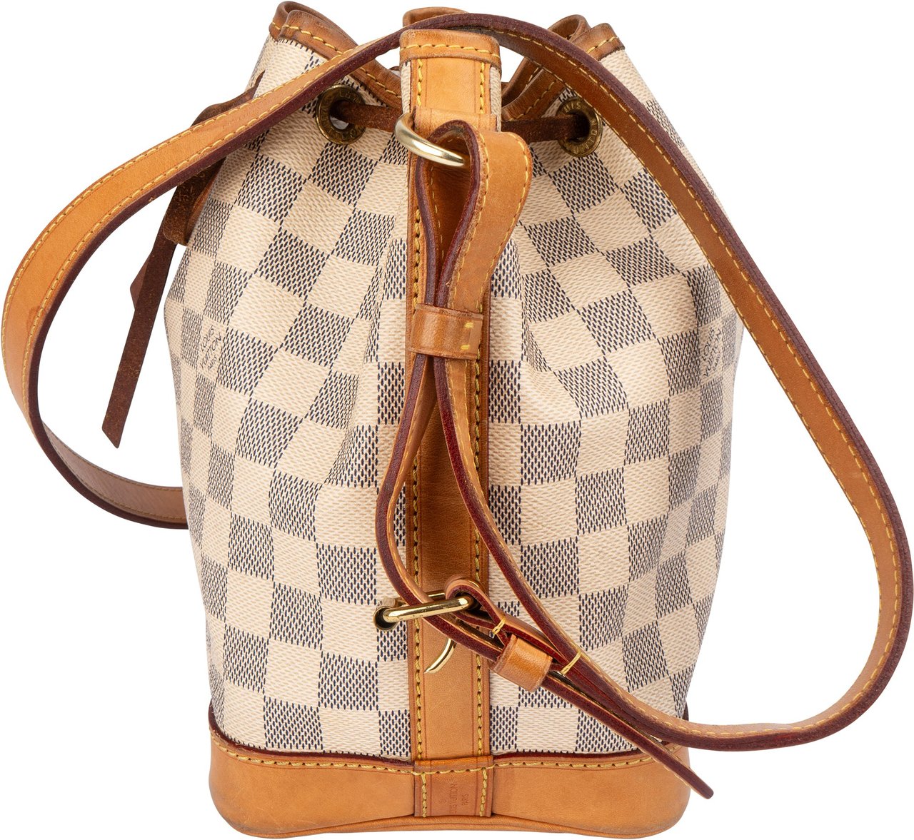 Louis Vuitton Louis Vuitton Damier Azur Monogram Sac Noe Petit NM Crossbody bag Wit