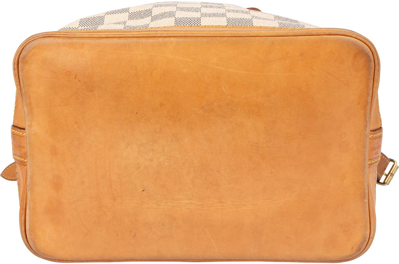 Louis Vuitton Louis Vuitton Damier Azur Monogram Sac Noe Petit NM Crossbody bag Wit