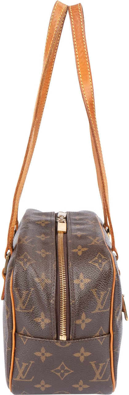 Louis Vuitton Canvas Monogram Cite MM Shoulder Bag Bruin