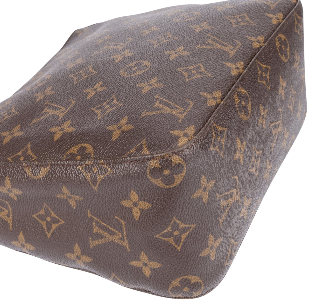 Louis Vuitton Louis Vuitton Canvas Monogram Looping MM Shoulder Bag Bruin