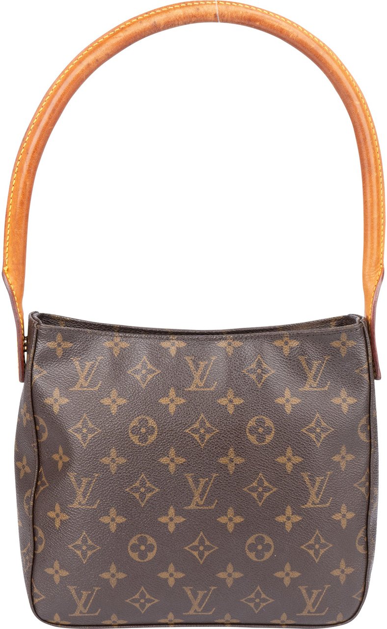 Louis Vuitton Louis Vuitton Canvas Monogram Looping MM Shoulder Bag Bruin